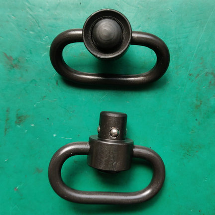 TS-100 BL Heavy Duty 1.25inch Push Button Quick Change Swivels