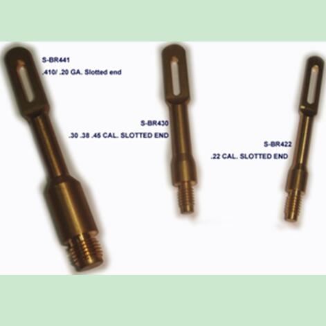 Brass slotted ends