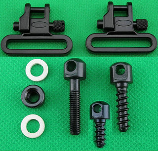 1.25 inch Black Quick Detach Casting Steel Swivel