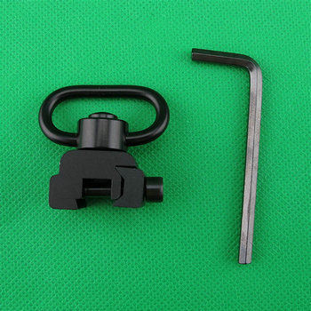 TS-100 BL 1.25inch Heavy Duty Push Button Quick Change Swivels