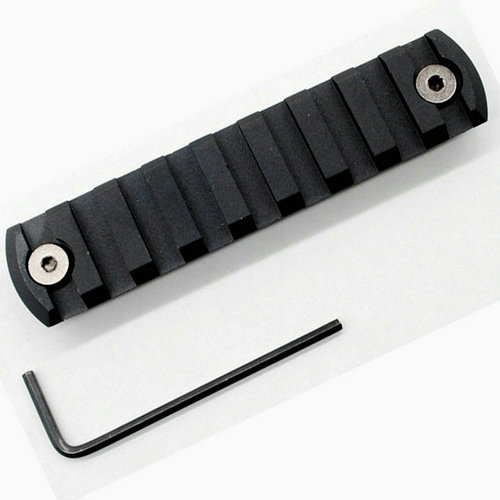 9 Slot Picatinny Rail for KeyMod Handguard Mounting