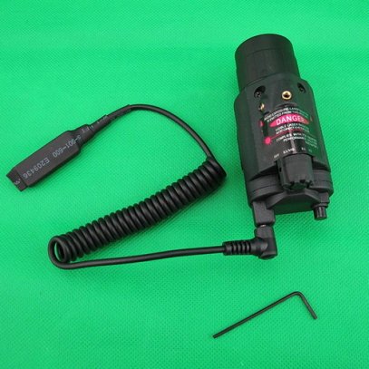 Tactical Handguard Mounting Light with Red Dot Laser